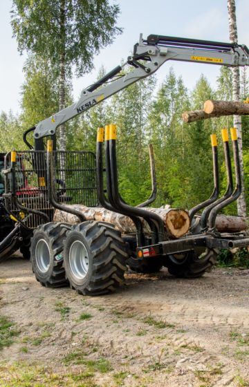Skogskran Kesla 202T