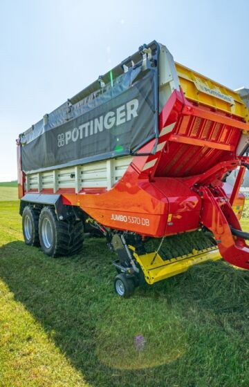 Lessevogn Pöttinger Jumbo 5000